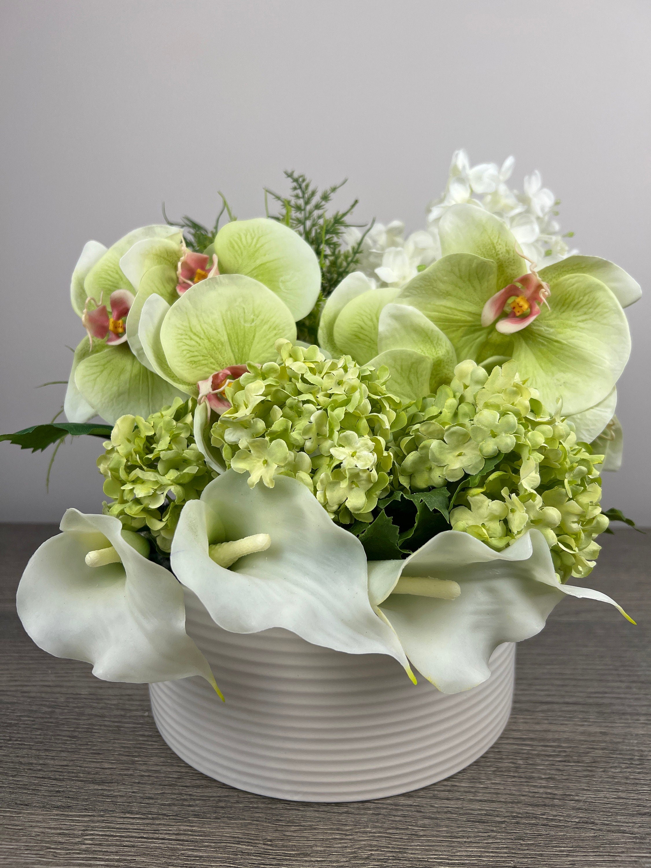 Neutral Hydrangea Orchid Mix